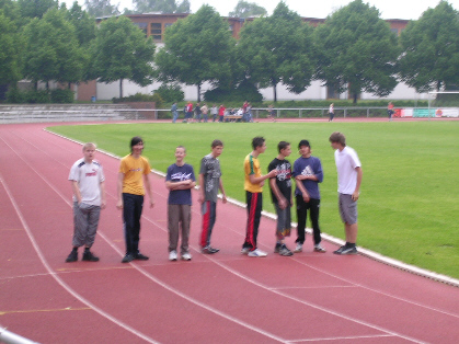 Von links: Sebastian Krau&szlig;, Christian L&ouml;we, Christian Kluge, Eduard Rinas, Tony Schulz, Florian Schult, Sebastian Lanz, Benjamin H&uuml;bner