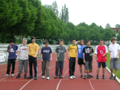 Von links: Sebastian Lanz, Sebastian Krau&szlig;, Christian L&ouml;we, Christian Kluge, Eduard Rinas, Tony Schulz, Alfred Hesse, Florian Schult, Sebastian Balk, Benjamin H&uuml;bner