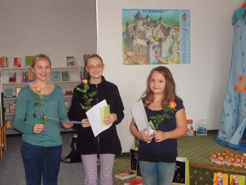 Sieger im Lesewettbewerb 2013