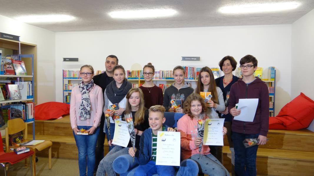 Sieger im Lesewettbewerb 2013