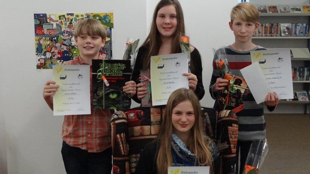 Sieger im Lesewettbewerb 2015